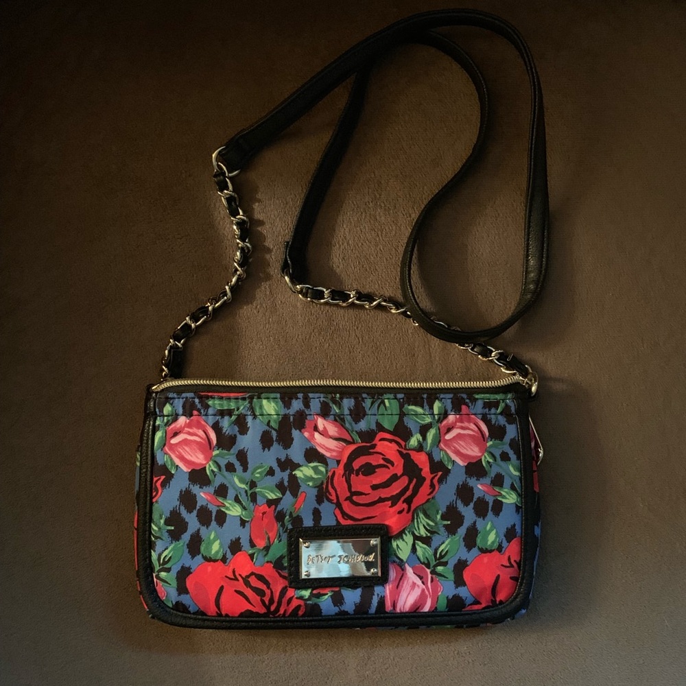 Betsey Johnson floral purse